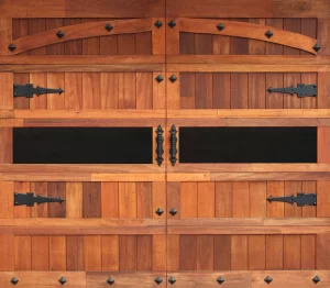 Single  Glass Barn Door